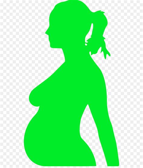 Pregnancy Woman Silhouette Clip Art Vector Pregnant Women Backache Png Download
