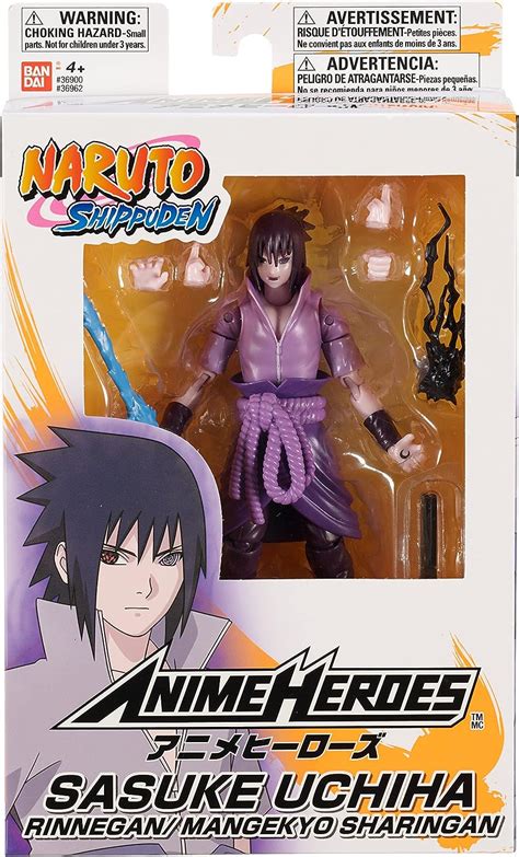 Buy Anime Heroes Naruto Uchiha Sasuke Rinnegan Mangekyo Sharingan Action Figure Online At