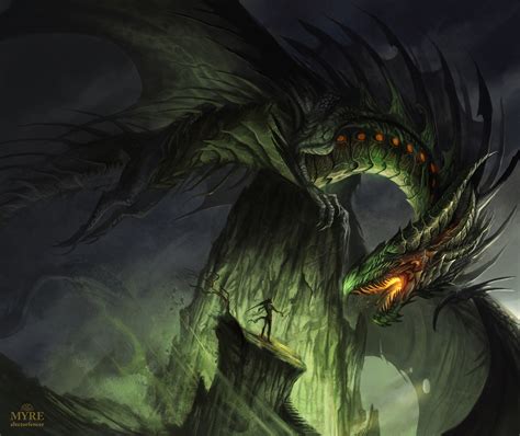 Myre The Great Black Dragon By Alectorfencer On Deviantart