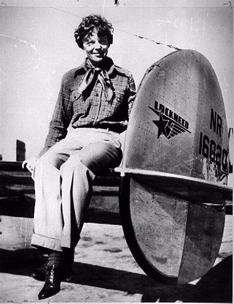 Amelia Earhart The Most Famous Woman Pilot Of Her Era She Was A