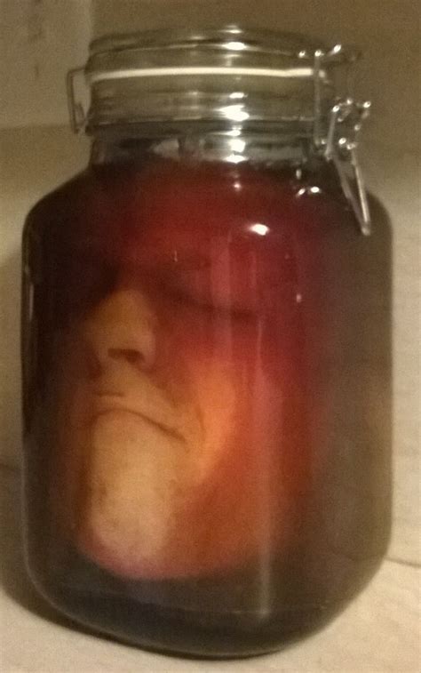 How To Make A Head In A Jar For Halloween Instructions Halloween