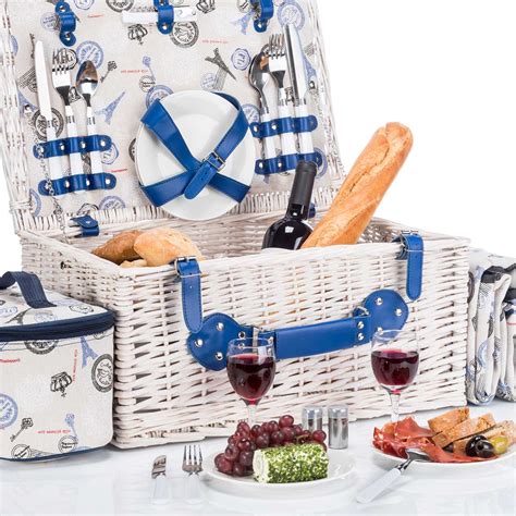 Der picknickkorb ist sehr schön und gut gelungen. Picknickkorb - XXL Picknick-Korb mit Zubehör - Geheimshop.de