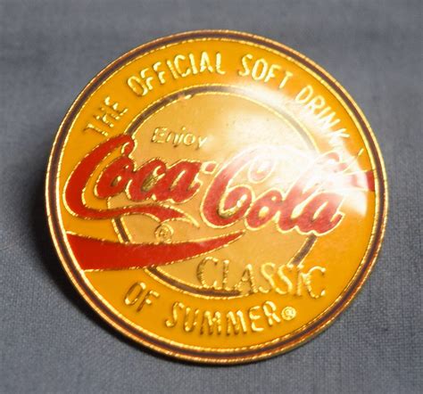 Vintage Coca Cola Coke Lapel Pin Classic Official Soft Etsy