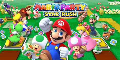 Mario Party Star Rush Nintendo 3ds Games Games Nintendo
