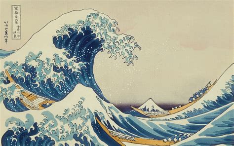47 Japanese Wave Wallpaper