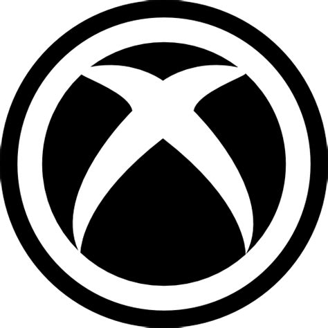 Xbox Logo Png Black And White All Png And Cliparts Images On Nicepng