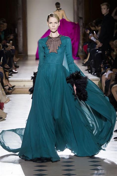 Julien Fournie Haute Couture Fall Winter 2014 2015 Plunging Soft Goth