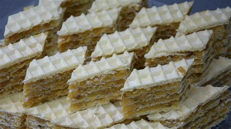 The Best Milky Cream Wafer Bars Old Fashioned Recipe Youtube