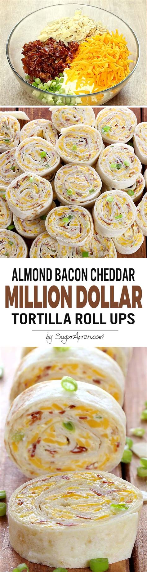 Million Dollar Tortilla Roll Ups Sugar Apron