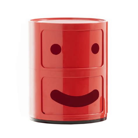 KARTELL table de chevet COMPONIBILI SMILE (4924 - ABS ...