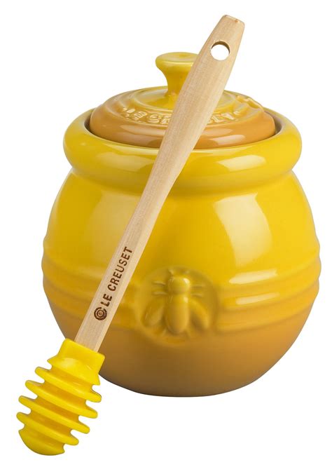 Le Creuset Honey Pot With Silicone Honey Dipper And Reviews Wayfair Cocotte Le Creuset Le