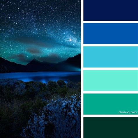 Night Sky Color Palette Theresia Brantley