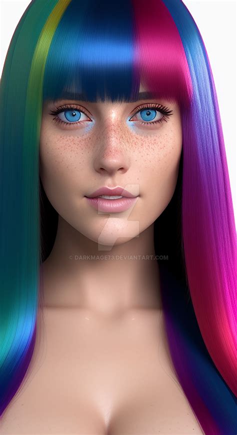 Rainbow Girl 19 By Darkmage73 On Deviantart