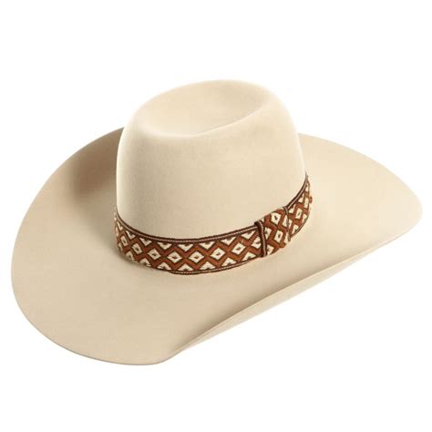 American Hat Company 10x Neith Felt Buckskin Cowboy Hats