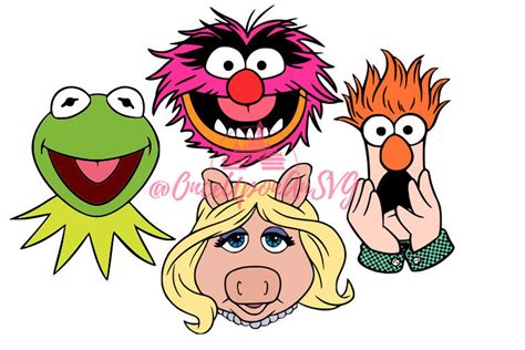 Los Muppets Svg Cricut Svg Silhouette Svg Kermit Svg Miss Etsy España