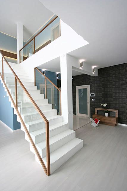Other reasons include minimizing a necessary staircase as an architectural feature, to showcase a more exciting feature. glass stair railing ideas for modern staircase designs ...