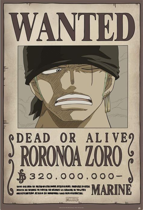 ABYstyle Póster Wanted Zoro New x Amazon es Juguetes y juegos One Piece Comic One