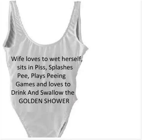 wife loves to wet herself sits in piss splashes women swimwear one piece swimsuit bathing suit