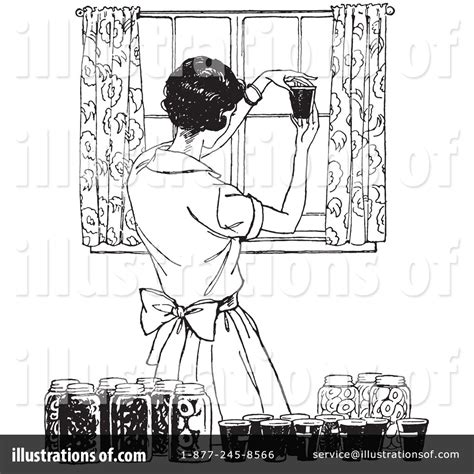housewife clipart 1220881 illustration by picsburg