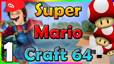 Minecraft Super Mario Craft 64 Mini Game Part 1