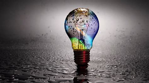 Download 4k Bulb Wallpaper Light Bulb With Colors On Itlcat