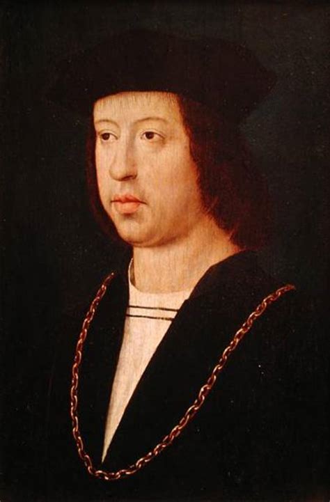 Portrait Of Ferdinand Ii 1452 1516 Kin Master Of The Legend Of St