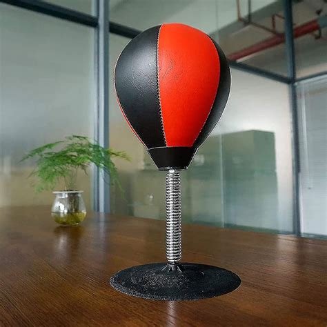 Punching Bag With Suction Cup Stress Buster Desktop Punching Bag