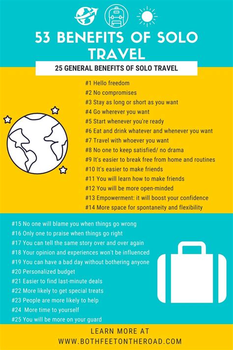 Why Travel Alone 25 Benefits Of Solo Travel Both Feet On The Road