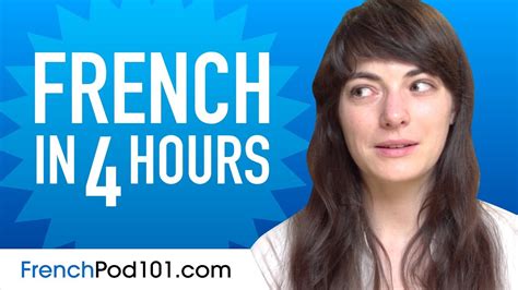 Learn French In 4 Hours All The French Basics You Need Youtube