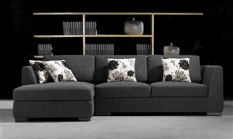 We tried to think of everything, from the spacious comfortable seat cushion to the rounded armrests and soft covers. Interesting And Comfortable Dark Grey Stylish Sofa | Interior Decorating Terms 2014