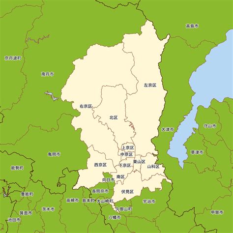 京都府京都市の地図 Map It マップ・イット