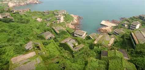 An Aerial Tour Of An Abandoned Chinese Fishing Village By