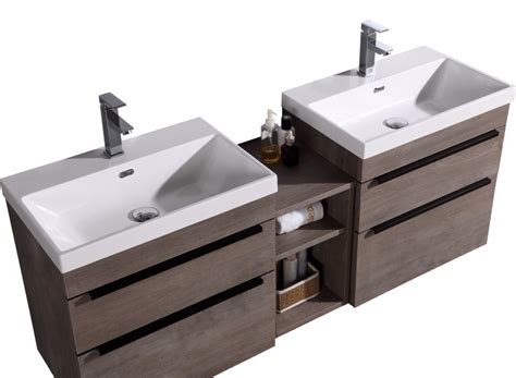 Maybe you would like to learn more about one of these? VOGUE Wall Vanity 1500mm - Stone Resin Top & center ...