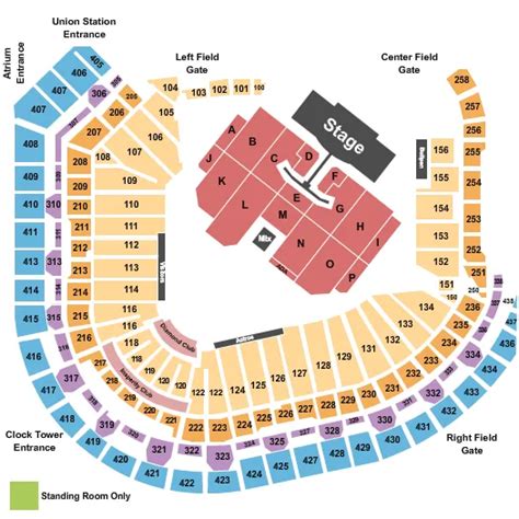 Minute Maid Park Tickets And Seating Chart Etc