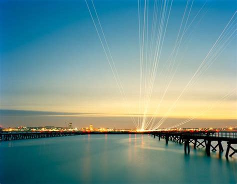 Long Exposure Airplane Trail Photos Shot At Airports Around The World