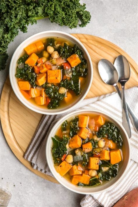 Sweet Potato Kale Soup Recipe Cozy And Healthy From My Bowl