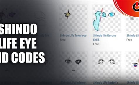 Shindo Life Eye Codes Shindo Life Eye Codes Shindo Life Custom Eyes Id
