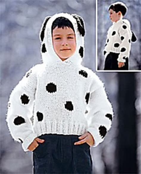 Ravelry Dalmatian Pullover Pattern By Lion Brand Yarn