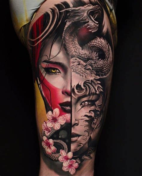 Pin By Ani Ni Nini On Tatted Up Samurai Tattoo Sleeve Japanese Tattoo Designs Geisha Tattoo