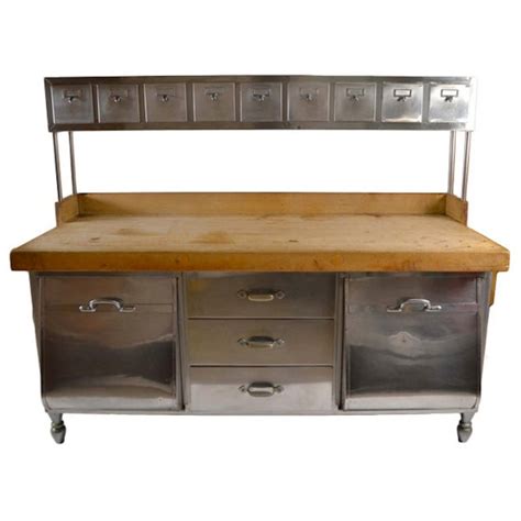 Best of all, you don't need a lathe! Industrial Stainless Steel and Wood Kitchen Work Station ...