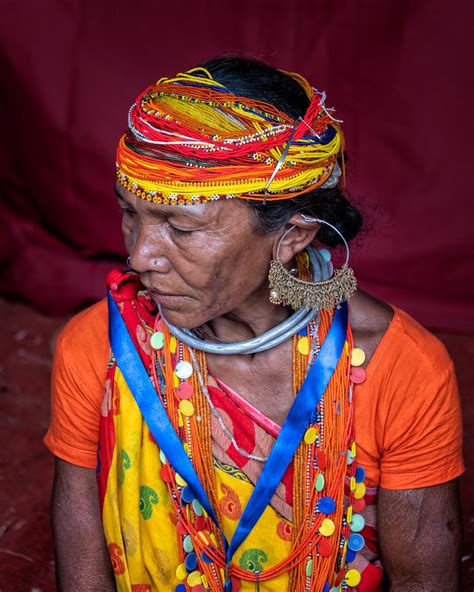 Portraits Of Adivasi Women In Odisha Louis Montrose Photography