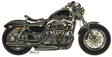 Motorcycles Illustrations On Behance