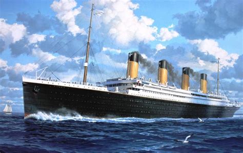 Titanic Painting Titanic Ship Rms Titanic Sea And Ocean