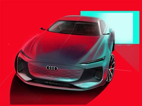 Audi A6 E Tron Concept Design Sketches Car Body Design Audi