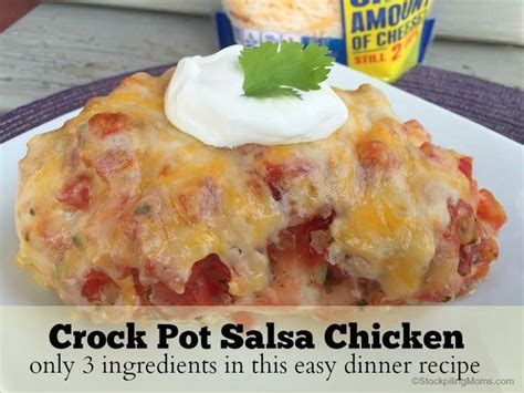 After some comments about the amount of liquid in the crockpot we have retested and adjusted the recipe slightly on october 28, 2020. Crock Pot Salsa Chicken | Recipe | Recipes, Mexican food ...
