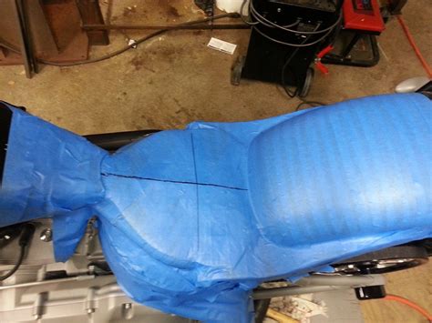 Harley davidson fxr custom motorcycle seat pan build with fiberglass resin. How-to build a custom fiberglass seat pan for your ...