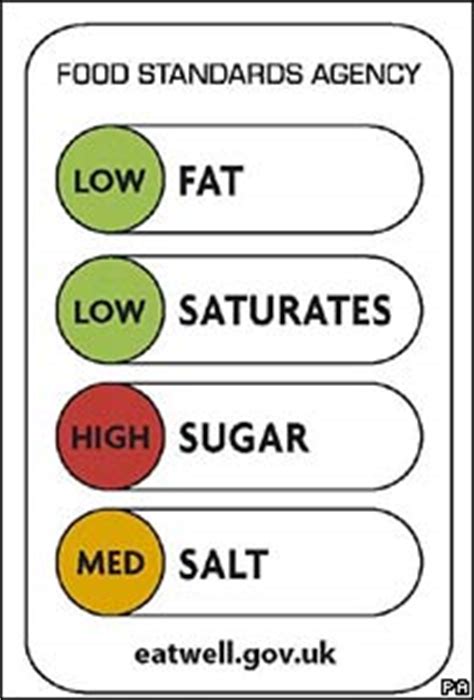High (often shown in red) means that there is a lot of that nutrient within the food and therefore should not be eaten regularly, or traffic light labelling and other nutritional information is a useful tool that we all should be aware of and utilise. BBC NEWS | UK | Label wars: GDA vs traffic lights