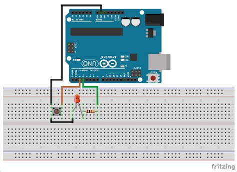 Arduino Push Button Wiring