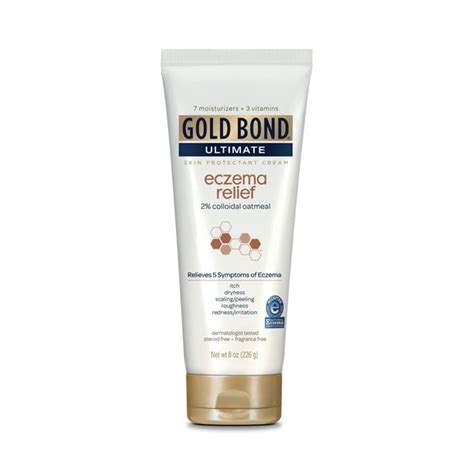 Gold Bond Ultimate Eczema Relief Skin Protectant Cream 8 Oz Tube