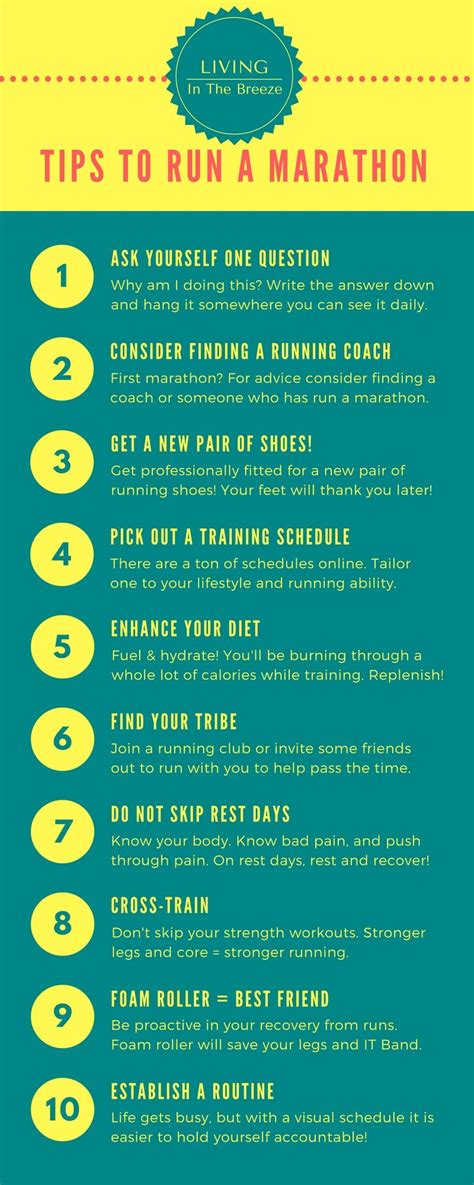 10 Tips For Marathon Training Tips For Preparing For A Marathon